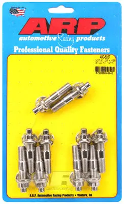 ARP 400-8027 Accessory Stud Kit M10 x 1.25 x 55mm. SS. broached. 10 pieces