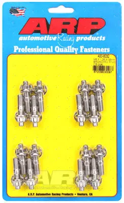 ARP 400-8032 Accessory Stud Kit M8 X 1.25 X 38mm. broached. 16 pieces