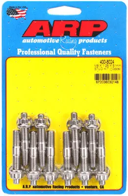 ARP 400-8024 Accessory Stud Kit M8 X 1.25 X 51mm. broached. 10 pieces