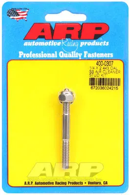 ARP 400-0307 Air Cleaner Stud Kit 1/4" x 2.443 SS