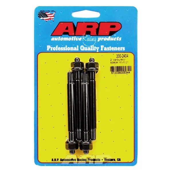 ARP 200-2404 Carburetor Stud Kit 2" spacer. 8740. hex