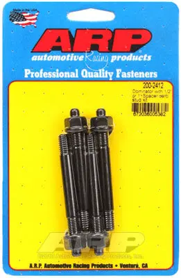 ARP 200-2412 Carburetor Stud Kit Dominator with 1/2" or 1" spacer