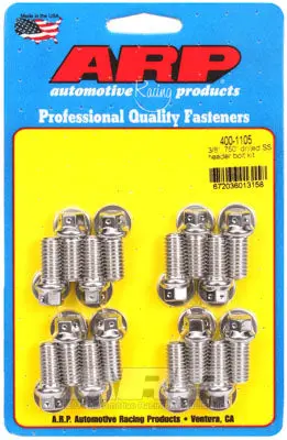 ARP 400-1105 Header Bolt & Stud Kit for Universal. drilled. 0.750˝ UHL. 16 pieces