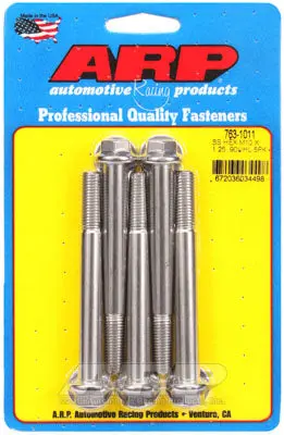 ARP 763-1011 Metric Thread Bolt Kit M10 x 1.25 x 90 hex SS bolts