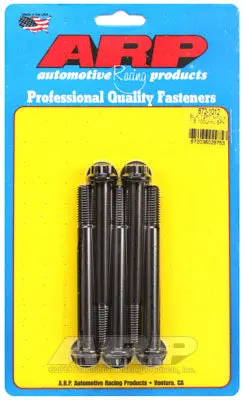 ARP 672-1012 Metric Thread Bolt Kit M10 x 1.50 x 100 12pt black oxide bolts