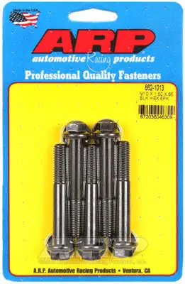 ARP 662-1013 Metric Thread Bolt Kit M10 x 1.50 x 65 Hex