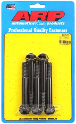ARP 664-1010 Metric Thread Bolt Kit M12 x 1.50 x 90 hex black oxide bolts