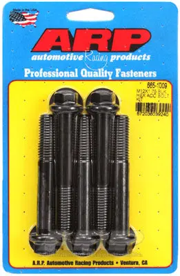 ARP 665-1009 Metric Thread Bolt Kit M12 x 1.75 x 80 hex black oxide bolts