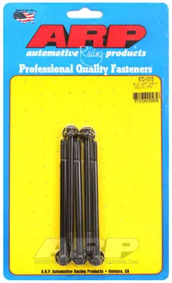 ARP 670-1015 Metric Thread Bolt Kit M6 x 1.00 x 100 12pt black oxide bolts