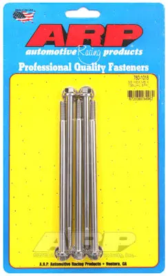 ARP 760-1018 Metric Thread Bolt Kit M6 x 1.00 x 135 hex SS bolts