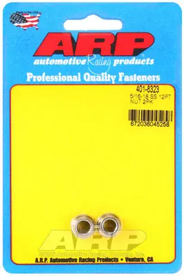 ARP 401-8323 Nut Kit 5/16"-18 SS 12pt