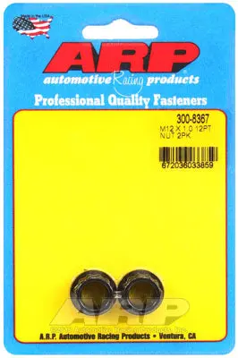 ARP 300-8367 Nut Kit M12 X 1.00 12pt