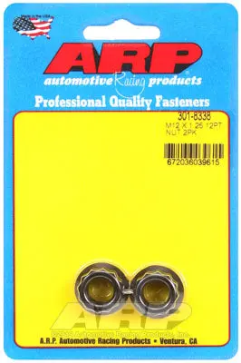 ARP 301-8338 Nut Kit M12 x 1.25 16mm socket 12pt