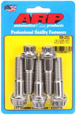 ARP 656-2000 SAE Bolt Kit 1/2-13 x 2.000 12pt SS bolts