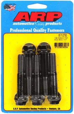 ARP 617-2750 SAE Bolt Kit 1/2-13 x 2.750 hex black oxide bolts