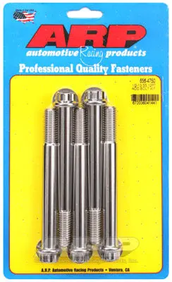 ARP 656-4750 SAE Bolt Kit 1/2-13 x 4.750 12pt SS bolts