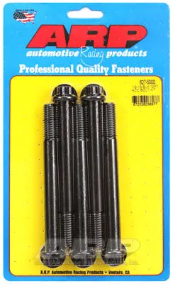 ARP 627-5000 SAE Bolt Kit 1/2-13 x 5.000 12pt black oxide bolts