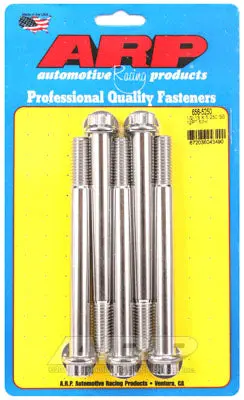 ARP 656-5250 SAE Bolt Kit 1/2-13 x 5.250 12pt SS bolts