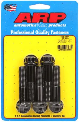 ARP 726-2250 SAE Bolt Kit 1/2-20 x 2.250 12pt black oxide bolts