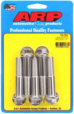 ARP 745-2500 SAE Bolt Kit 1/2-20 x 2.500 hex SS bolts