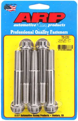 ARP 755-3250 SAE Bolt Kit 1/2-20 x 3.250 12pt SS bolts
