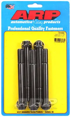 ARP 726-4500 SAE Bolt Kit 1/2-20 x 4.500 12pt black oxide bolts