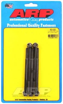 ARP 650-4250 SAE Bolt Kit 1/4-20 X 4.250 hex black oxide bolts
