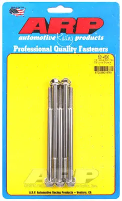 ARP 621-4500 SAE Bolt Kit 1/4-20 x 4.500 hex SS bolts
