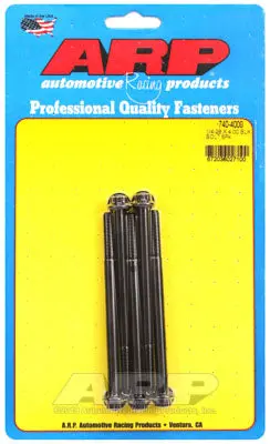 ARP 740-4000 SAE Bolt Kit 1/4-28 x 4.000 12pt black oxide bolts