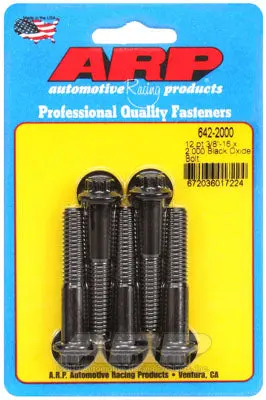 ARP 642-2000 SAE Bolt Kit 3/8-16 x 2.000 12pt black oxide bolts
