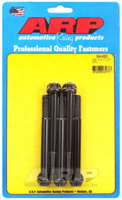 ARP 644-4000 SAE Bolt Kit 3/8-16 x 4.000 12pt 7/16 wrenching black oxide bolts
