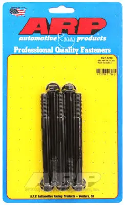 ARP 652-4250 SAE Bolt Kit 3/8-16 X 4.250 hex black oxide bolts