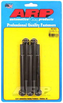 ARP 642-4500 SAE Bolt Kit 3/8-16 x 4.500 12pt black oxide bolts