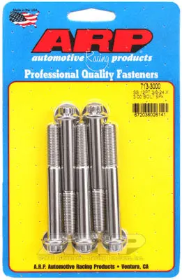 ARP 713-3000 SAE Bolt Kit 3/8-24 x 3.000 12pt SS bolts