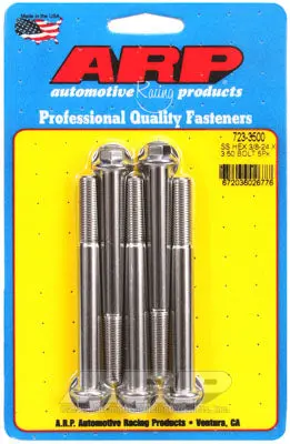 ARP 723-3500 SAE Bolt Kit 3/8-24 x 3.500 hex SS bolts