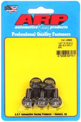 ARP 741-0560 SAE Bolt Kit 5/16-24 x .560 12pt black oxide bolts