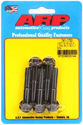 ARP 741-1750 SAE Bolt Kit 5/16-24 x 1.750 12pt black oxide bolts