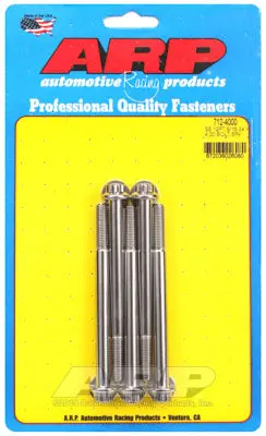 ARP 712-4000 SAE Bolt Kit 5/16-24 x 4.000 12pt SS bolts
