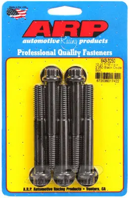 ARP 643-3250 SAE Bolt Kit 7/16-14 x 3.250 12pt black oxide bolts