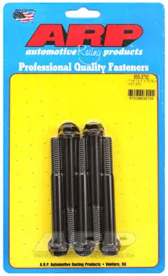 ARP 655-3750 SAE Bolt Kit 7/16-14 X 3.750 hex 1/2 wrenching black oxide bolts
