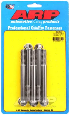 ARP 626-4250 SAE Bolt Kit 7/16-14 X 4.250 hex SS bolts