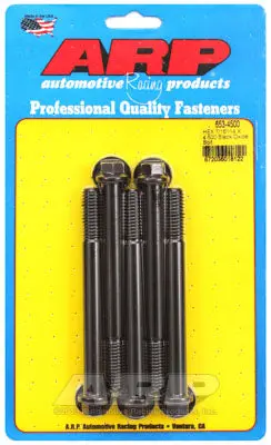 ARP 653-4500 SAE Bolt Kit 7/16-14 X 4.500 hex black oxide bolts