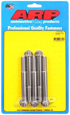 ARP 714-3750 SAE Bolt Kit 7/16-20 x 3.750 12pt SS bolts
