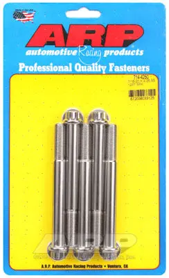 ARP 714-4250 SAE Bolt Kit 7/16-20 x 4.250 12pt SS bolts