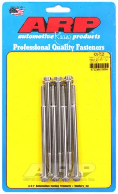 ARP 400-7528 Valve Cover Bolt Kit for Brodix Big Block Series. cast aluminum. SS. 12pt