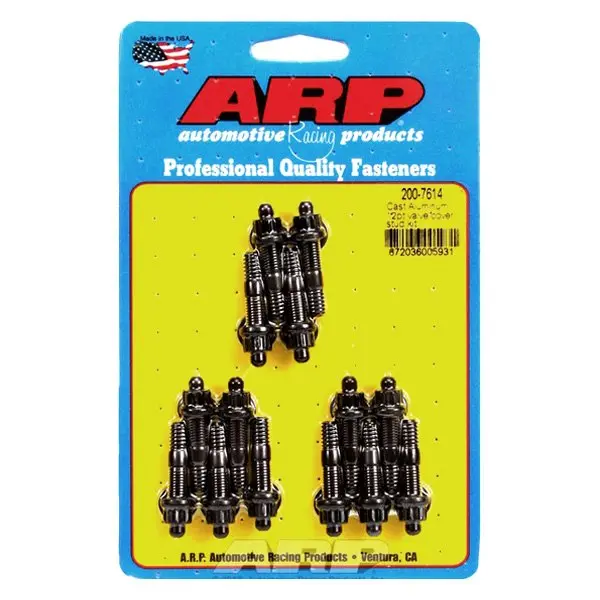 ARP 200-7614 Valve Cover Stud Kit Cast aluminum. 8740. 12pt