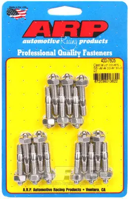 ARP 400-7605 Valve Cover Stud Kit for Cast aluminum. SS. hex