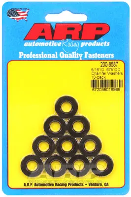 ARP 200-8587 Washer Kit 5/16" ID .675" OD chamfer washers