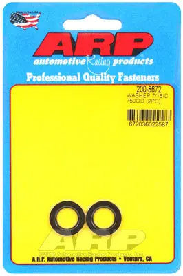 ARP 200-8672 Washer Kit 7/16" ID 3/4" OD chamfer con rod washer