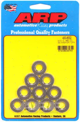 ARP 400-8532 Washer Kit M10 ID .865" OD SS washers
